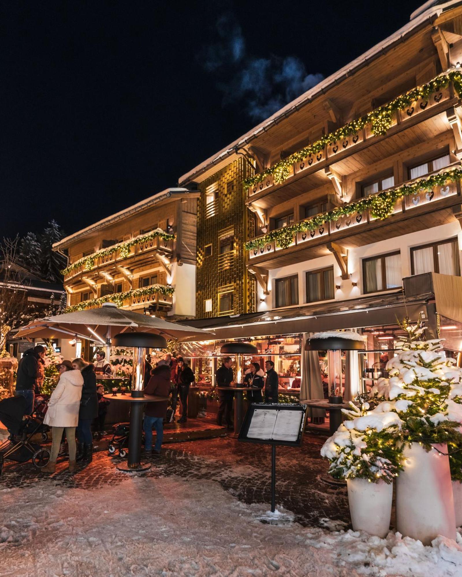 Coeur De Megeve Hotel Exterior foto