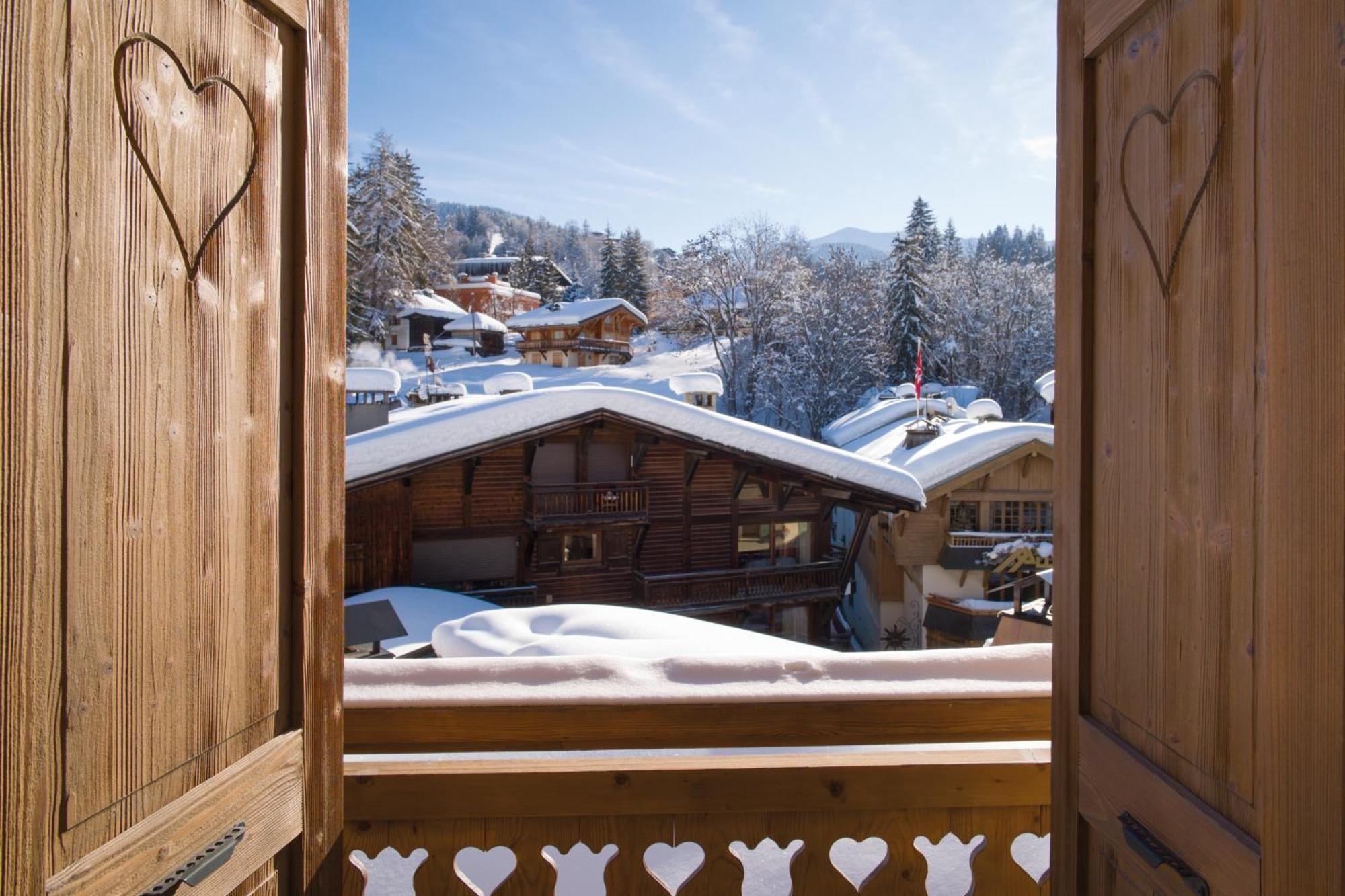 Coeur De Megeve Hotel Exterior foto